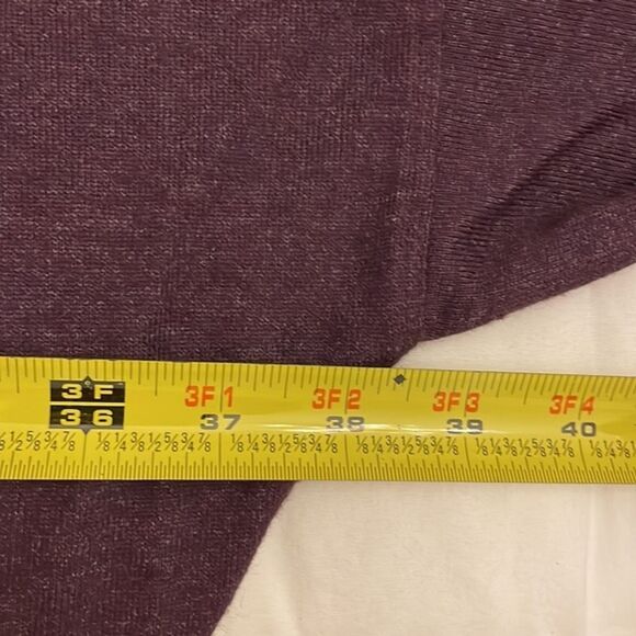 Natori Purple Pullover Batwing Sleeve Sweater Top Womens Size Large - Picture 4 of 9